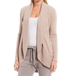 Barefoot Dreams CozyChic Lite® Circle Cardigan in Taupe- Size‎ Medium
